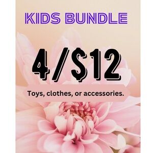 Kids bundle 4/$12
